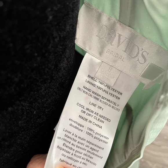 David’s Bridal Meadow Bridesmaids Dress, size 8 - Picture 7 of 7